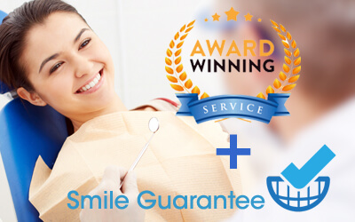 Award-winning Practice and Guaranteed Dental Works