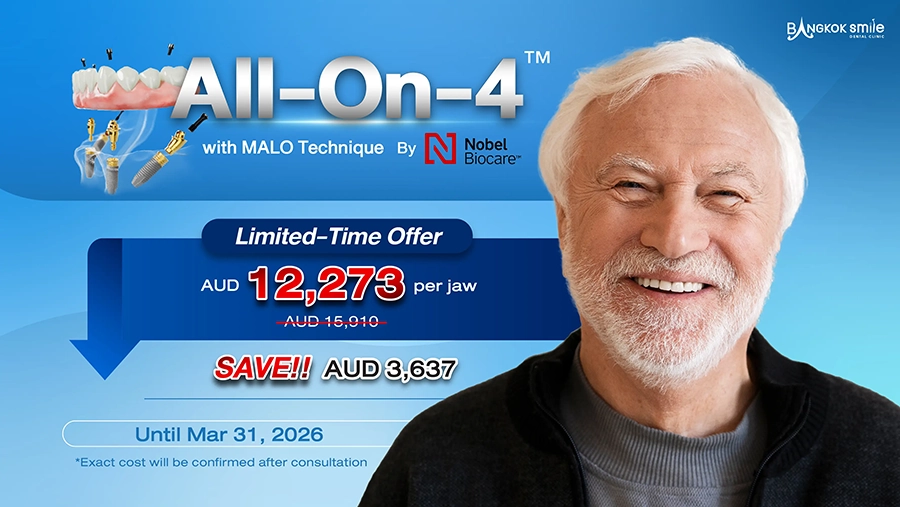 All-on-4 Malo Protocol at Bangkok Smile Dental Clinic