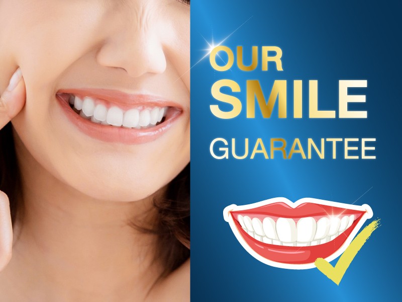 our smile guarantee