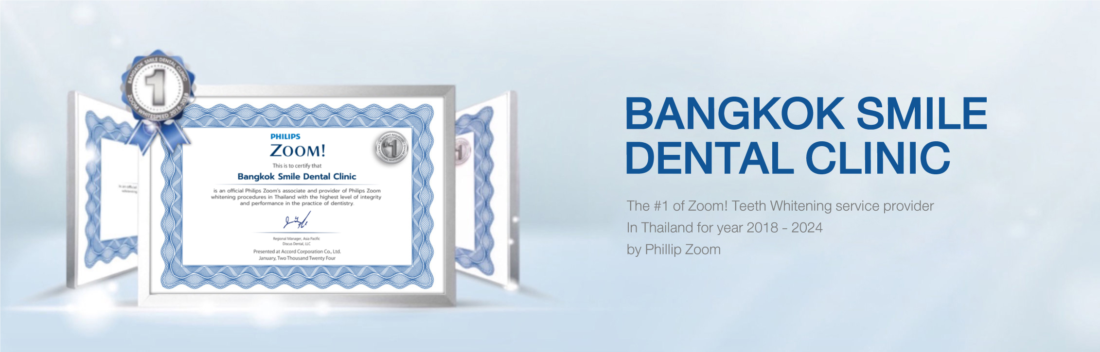 ZOOM Whitening bangkok smile dental clinic